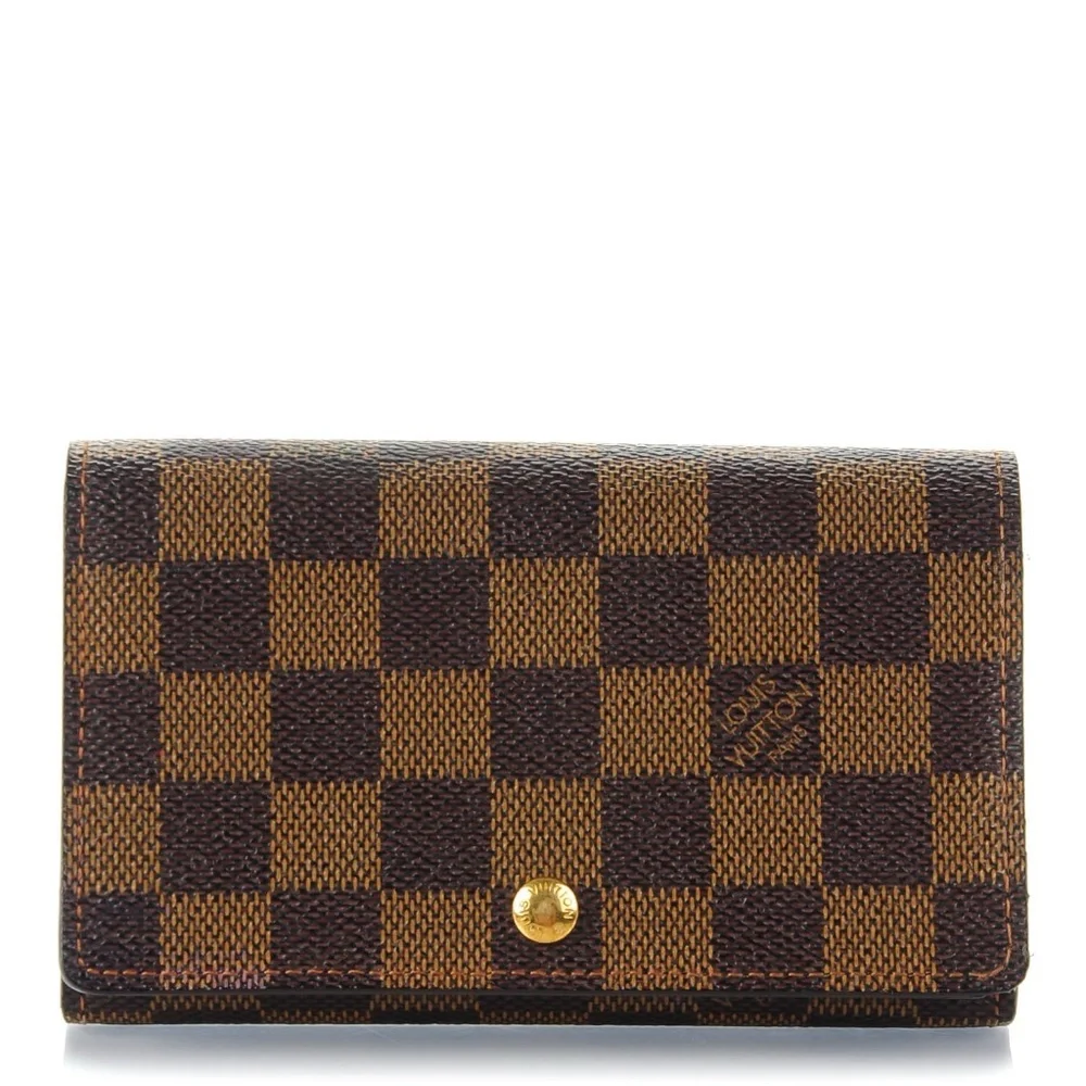 Louis Vuitton Damier Ebene Porte Monnaie Billets Tresor Wallet